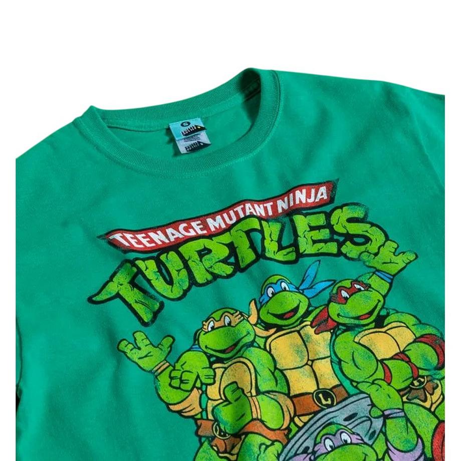 TEENAGE MUTANT NINJA TURTLE Maglietta Classica con Stampa Grafica  