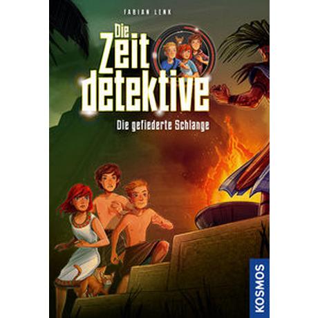 Die Zeitdetektive, 4, Die gefiederte Schlange Lenk, Fabian; Grubing, Timo (Illustrationen) Copertina rigida 