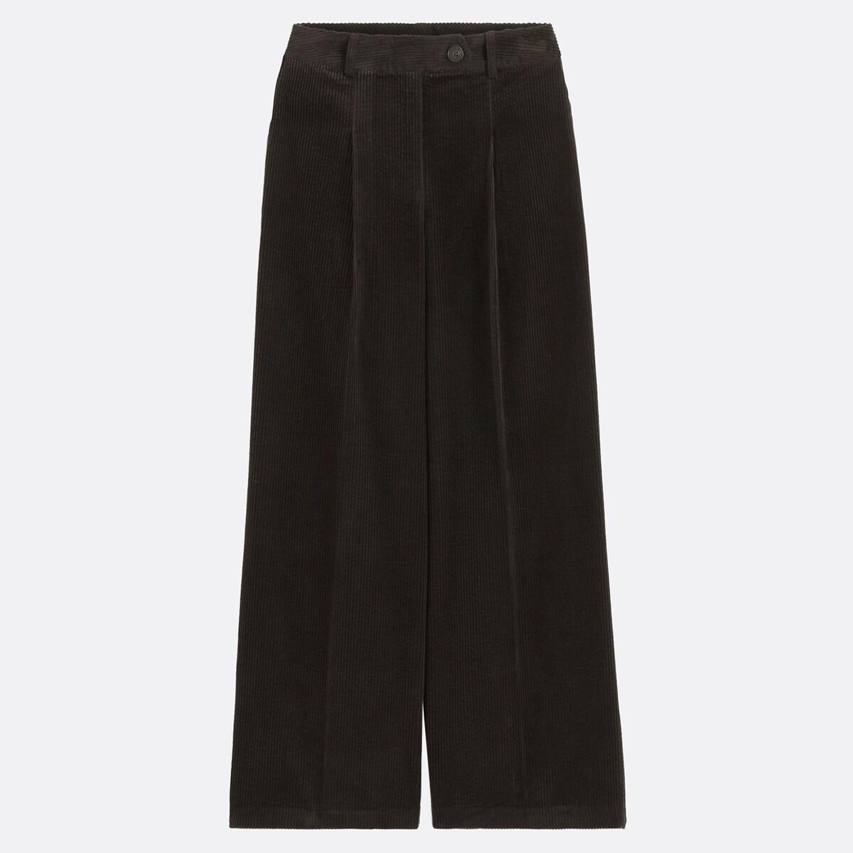 La Redoute Collections Weite Cordhose mit Bügelfalte  