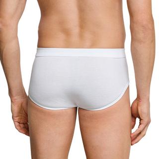 Schiesser Cotton Essentials Slip Sportivi a Costine Fini Confezione da 4  