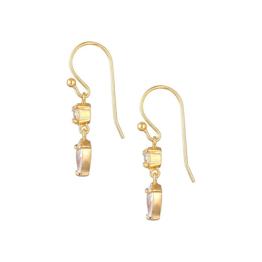 Elli  Ohrringe Tropfen Solitär Zirkonia 