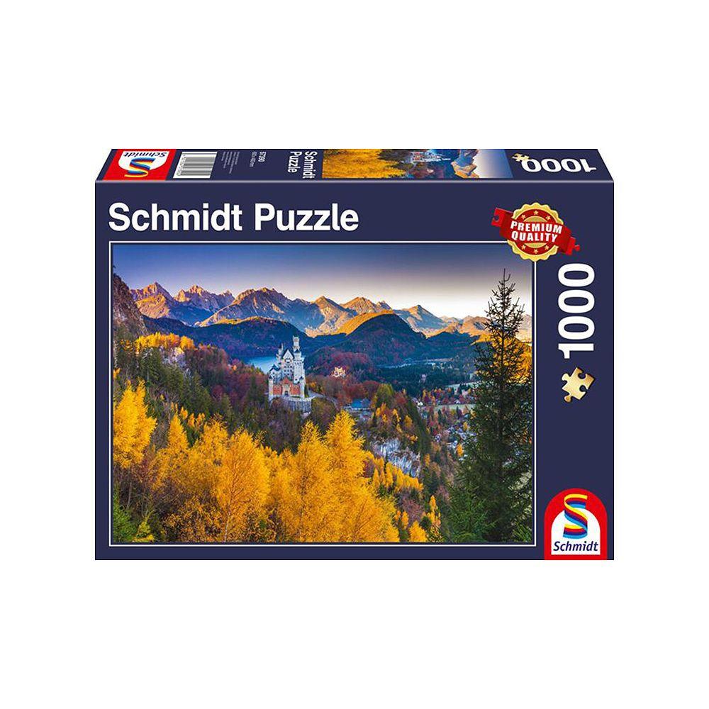 Schmidt  Puzzle Herbstliches Neuschwanstein (1000Teile) 