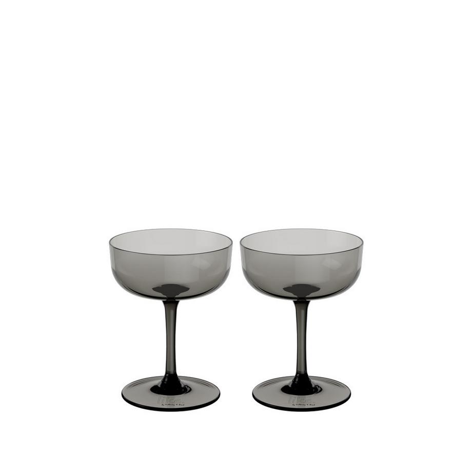 Coppa da champagne/spumante, Set 2 pz Like Smoke