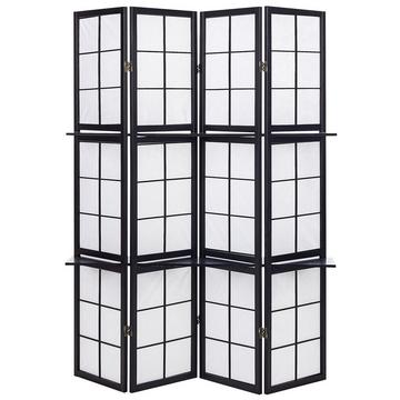 Divisorio per ambienti a 4 pannelli en Legno di pino Retrò GOMAGOI