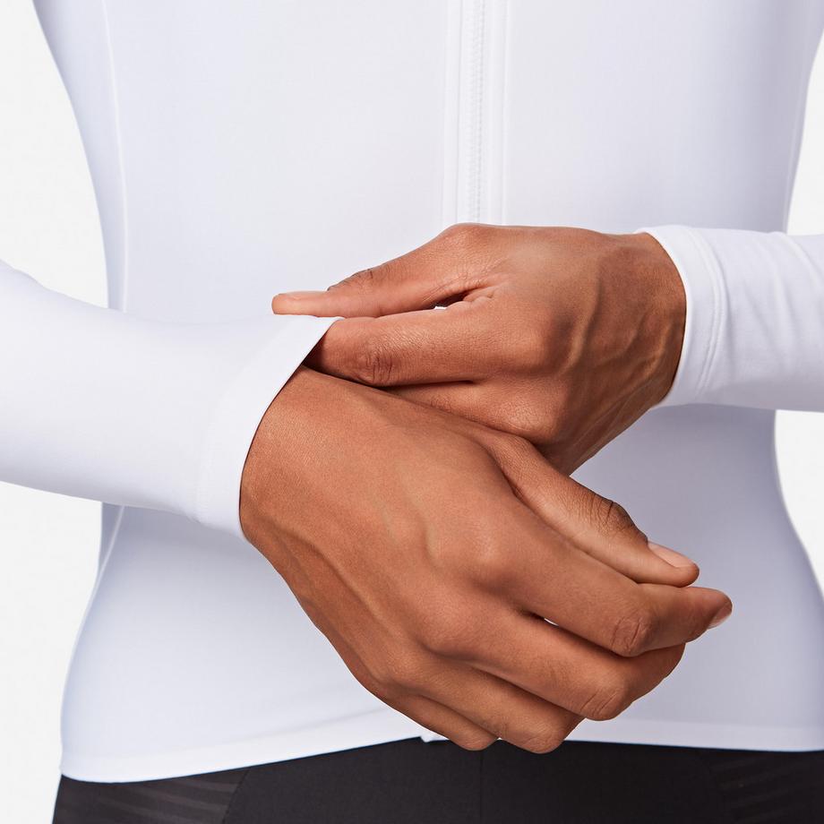 VAN RYSEL  Maillot manches longues vélo de route slim polyester 