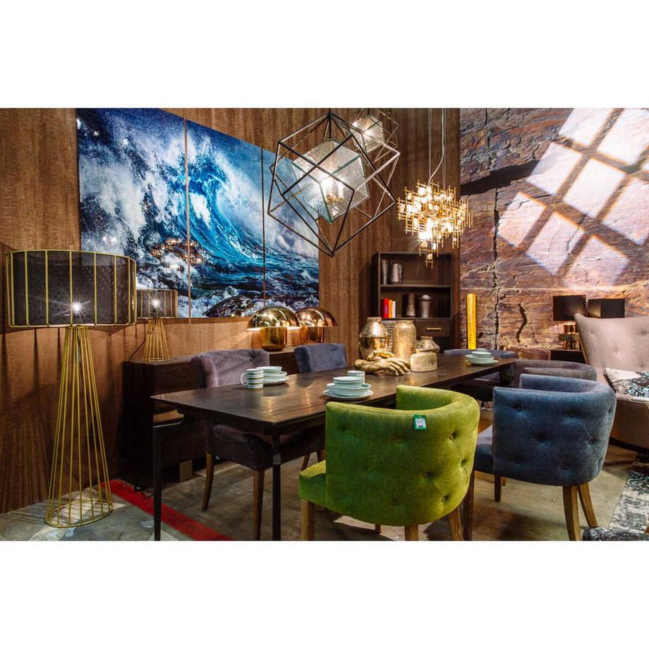 KARE Design Bild Glas Triptychon Wave 160x240cm (3/Set)  