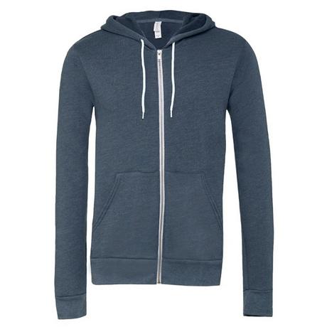 Bella + Canvas  Canvas Fleece Kapuzenjacke 