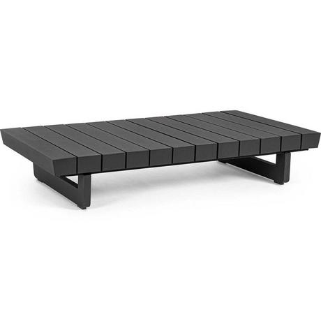 mutoni Table d'appoint de jardin Infinity anthracite 126x74  