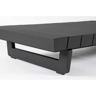 mutoni Table d'appoint de jardin Infinity anthracite 126x74  