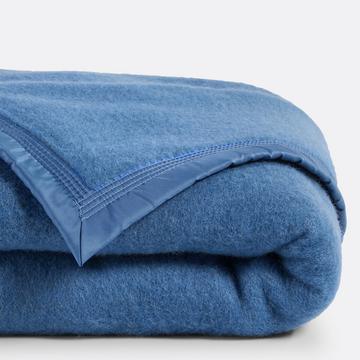 Couverture laine vierge Woolmark 600 g/m²