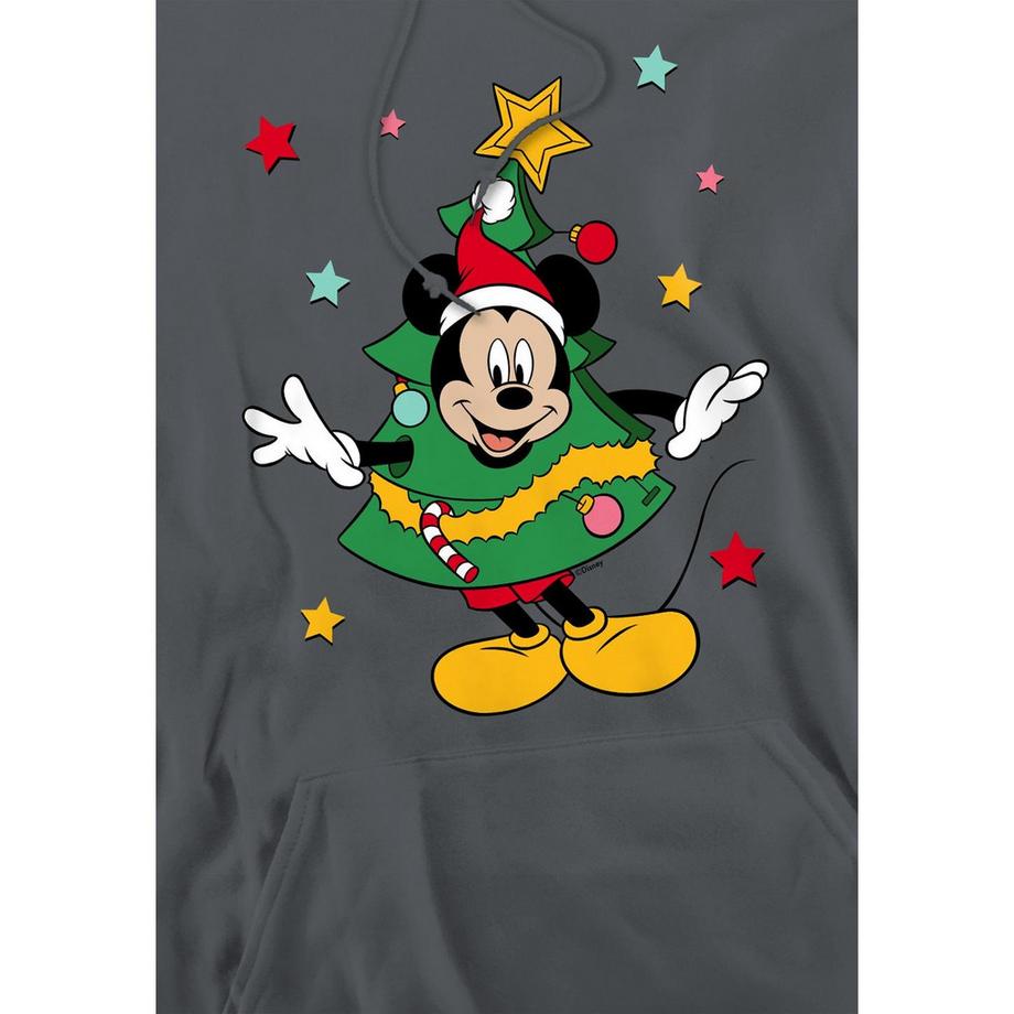 Disney Mickey Mouse Felpa con Cappuccio Albero di Natale  