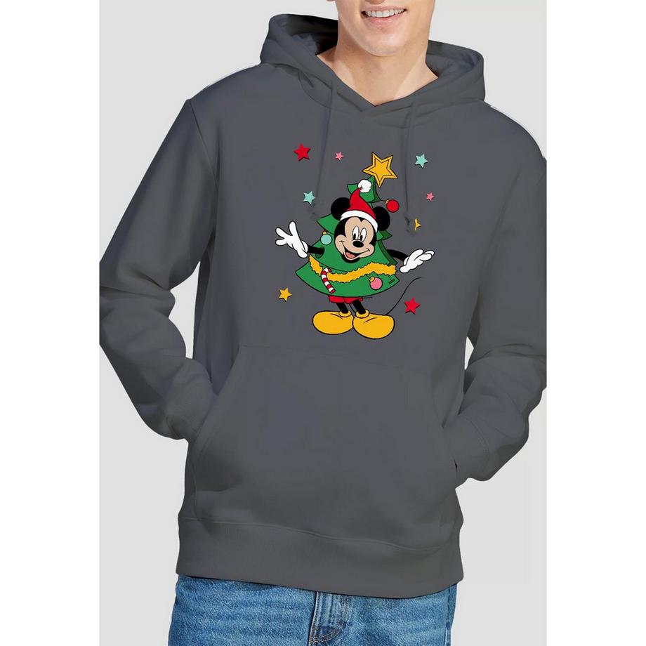Disney Mickey Mouse Felpa con Cappuccio Albero di Natale  
