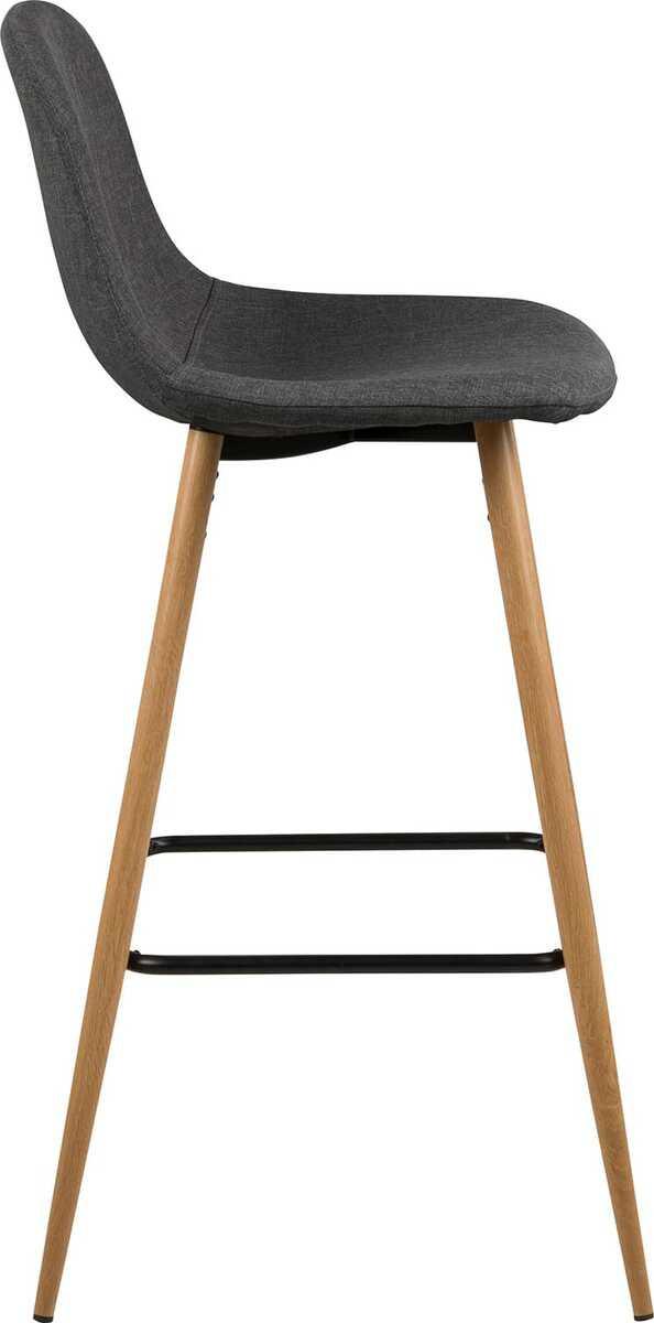 mutoni Tabouret de bar Lena gris-nature  