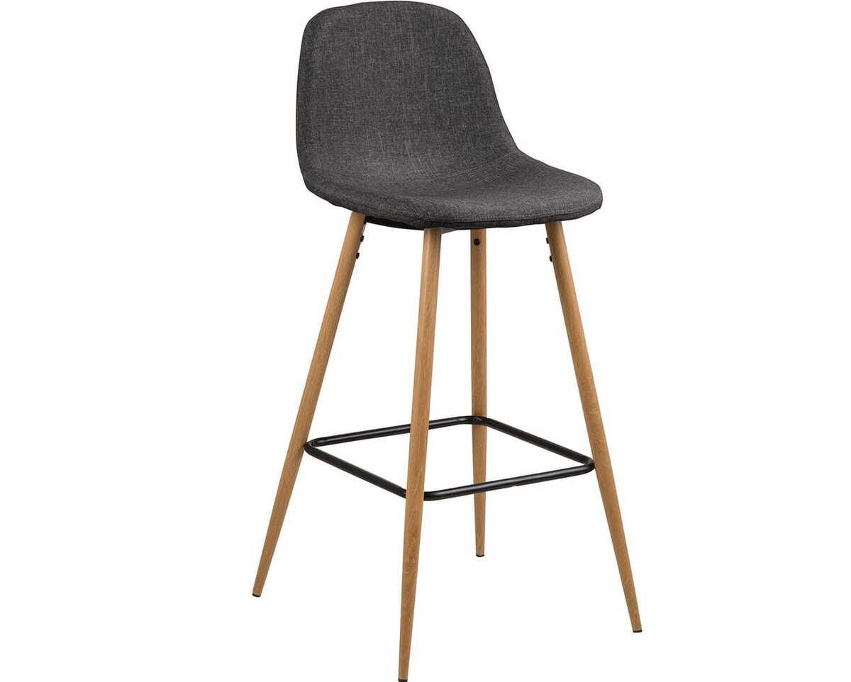 mutoni Tabouret de bar Lena gris-nature  