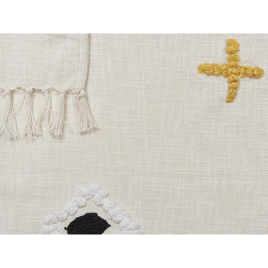 Beliani MORENA Coperta in Cotone Boho  