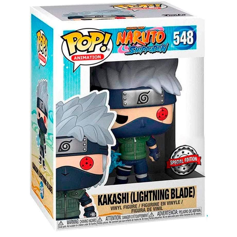 Funko  Figura POP Naruto Shippuden Kakashi Lama di luce Esclusivo 