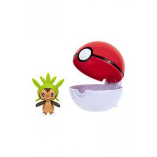 jazwares  Pokemon Clip'n'Go Poke Balls Chespin & Poke Ball 5cm 