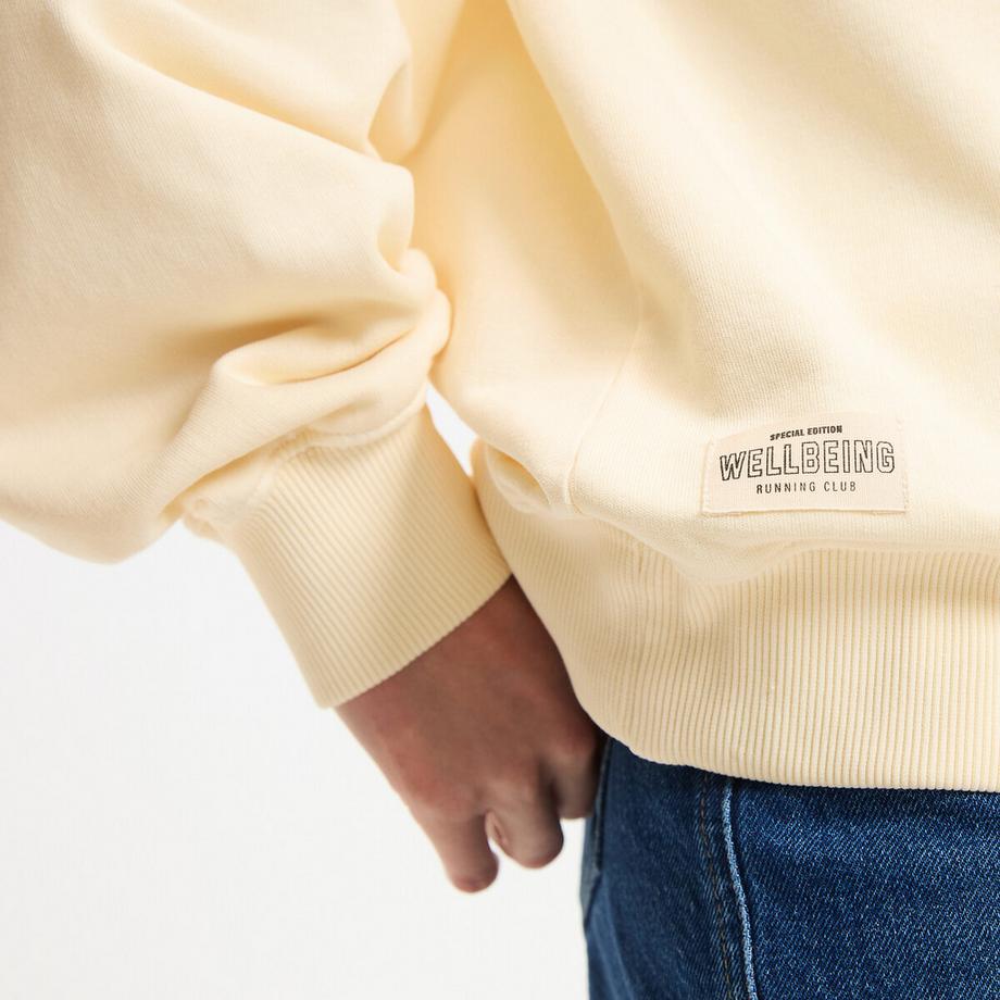 La Redoute Collections Sweatshirt mit Aufschrift  