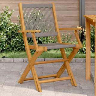 VidaXL Chaise de jardin bois d'acacia  