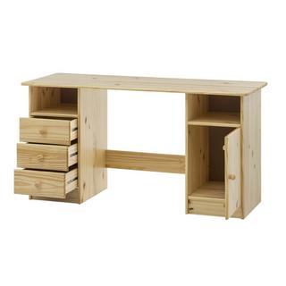 mutoni Bureau en pin massif naturel 144x54  