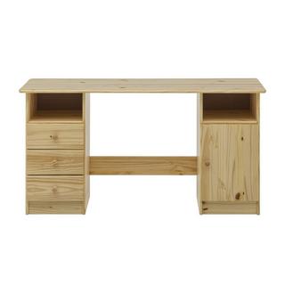 mutoni Bureau en pin massif naturel 144x54  