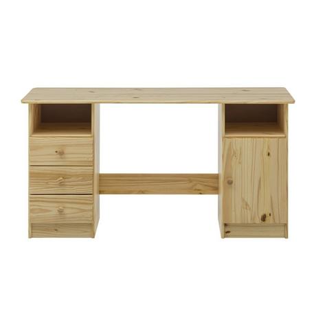 mutoni Bureau en pin massif naturel 144x54  