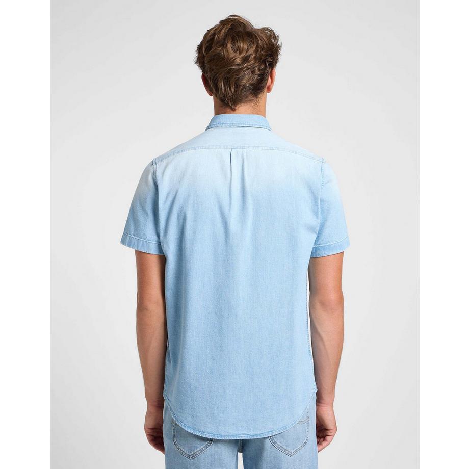 Lee Button Down Kurzarm Jeanshemd  