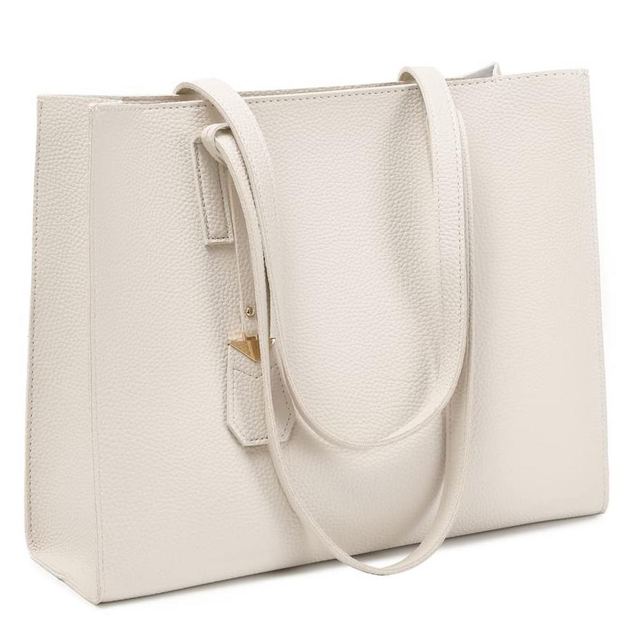 Only-bags.store Grosse Shopper Tasche mit Reissverschluss für Arbeit und Freizeit  