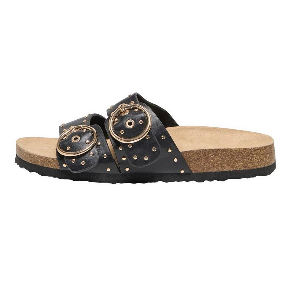 ONLY Maxi15 Beschlagene Slide Sandalen  