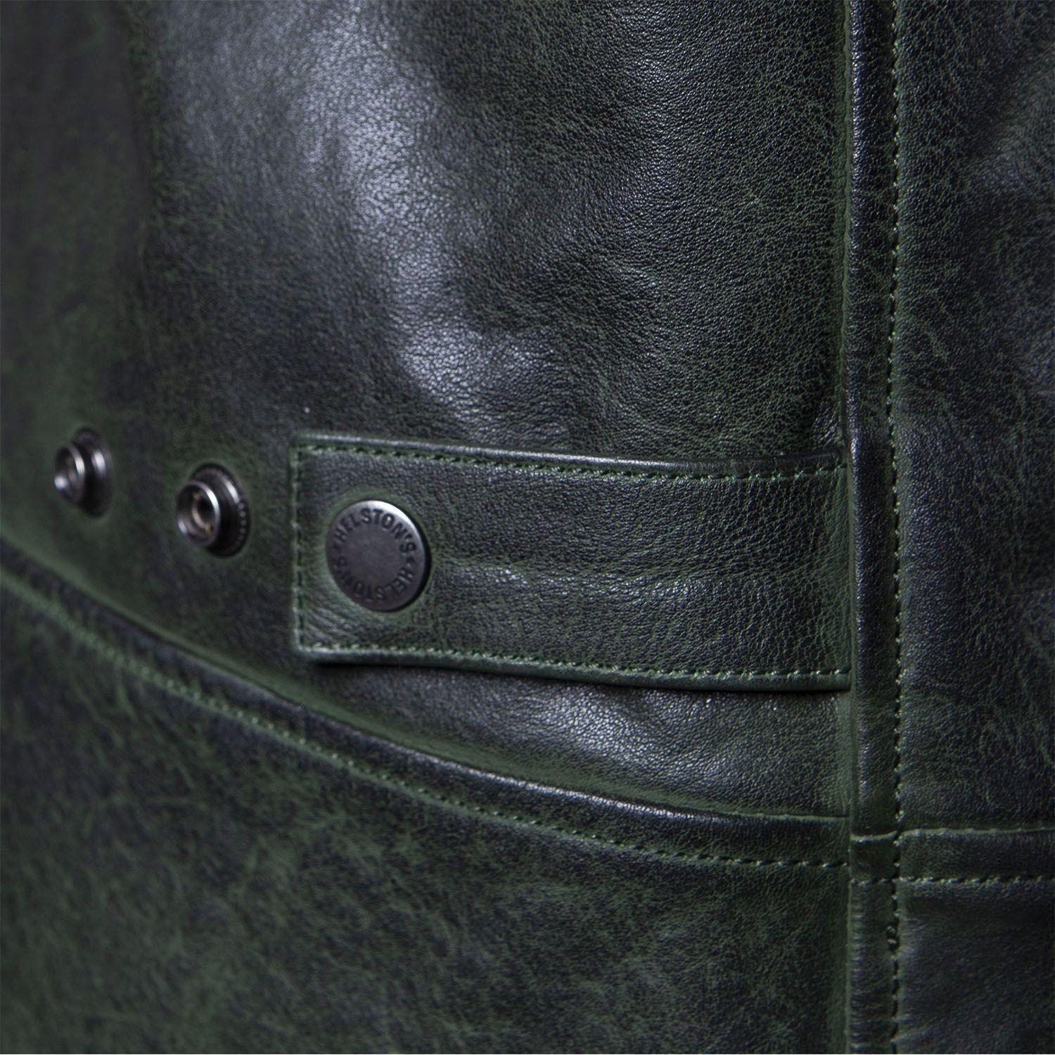 Helstons Trevor Rag Motorrad Lederjacke  