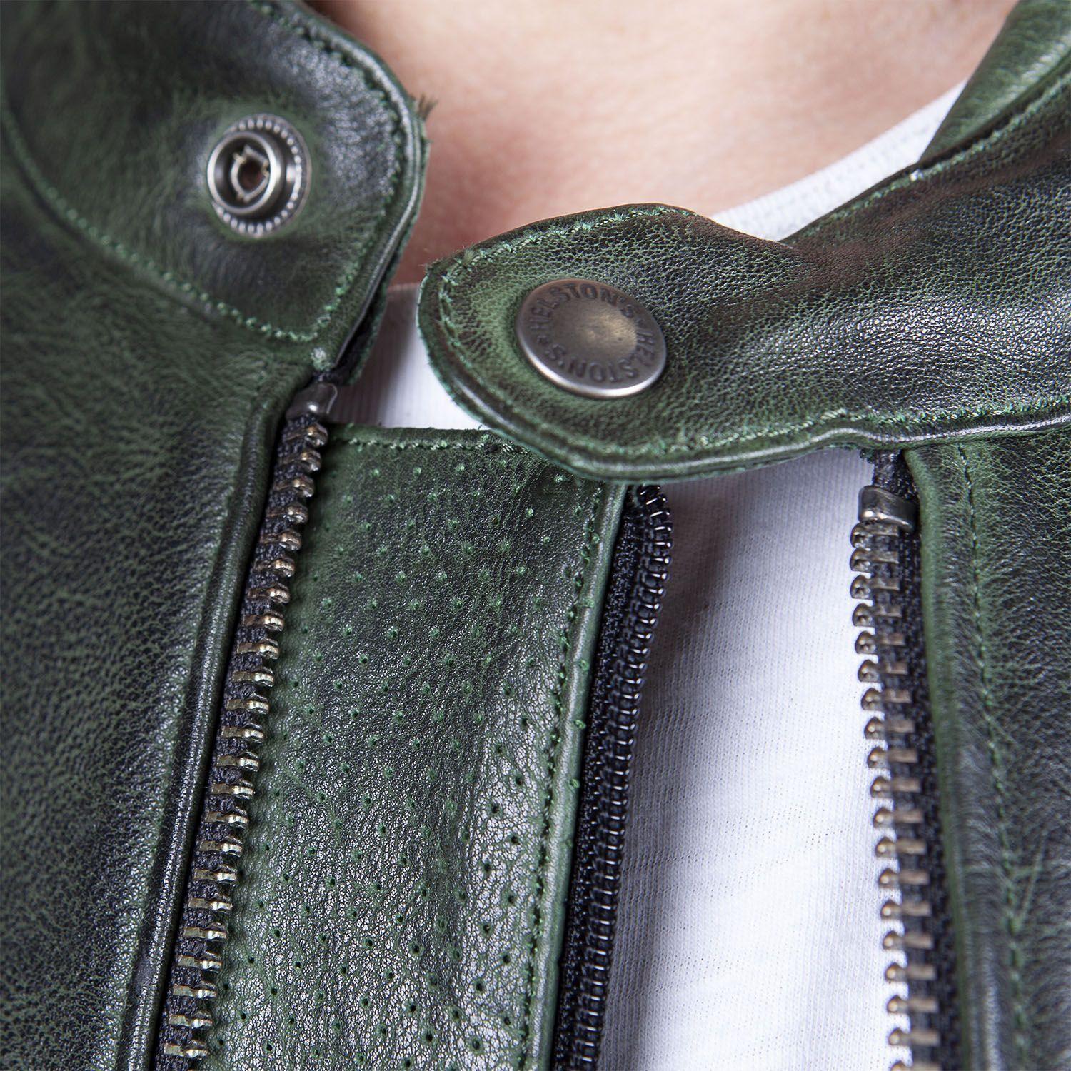 Helstons Trevor Rag Motorrad Lederjacke  