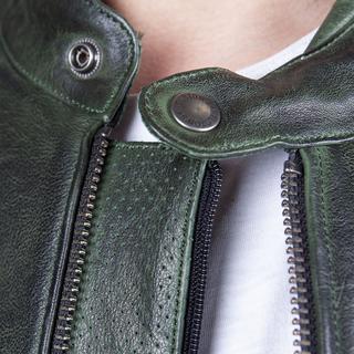 Helstons Trevor Rag Motorrad Lederjacke  