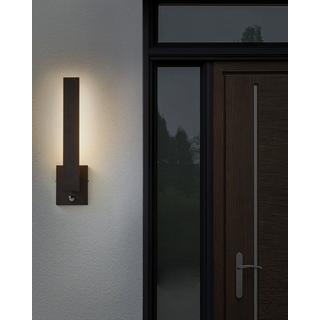 Beliani Lampe murale LED pour l'extérieur en Métal Moderne TUMMEL  