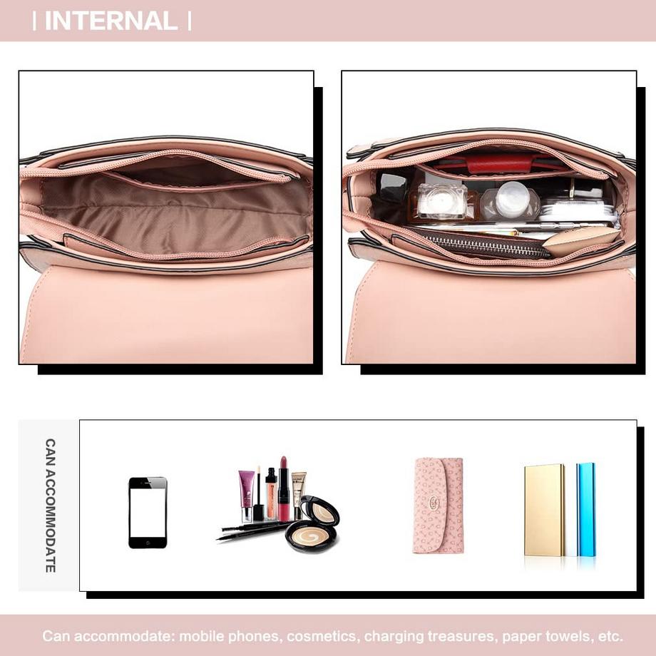 Only-bags.store Sac à bandoulière Sac à Poignée Supérieure Petit Sac à main  