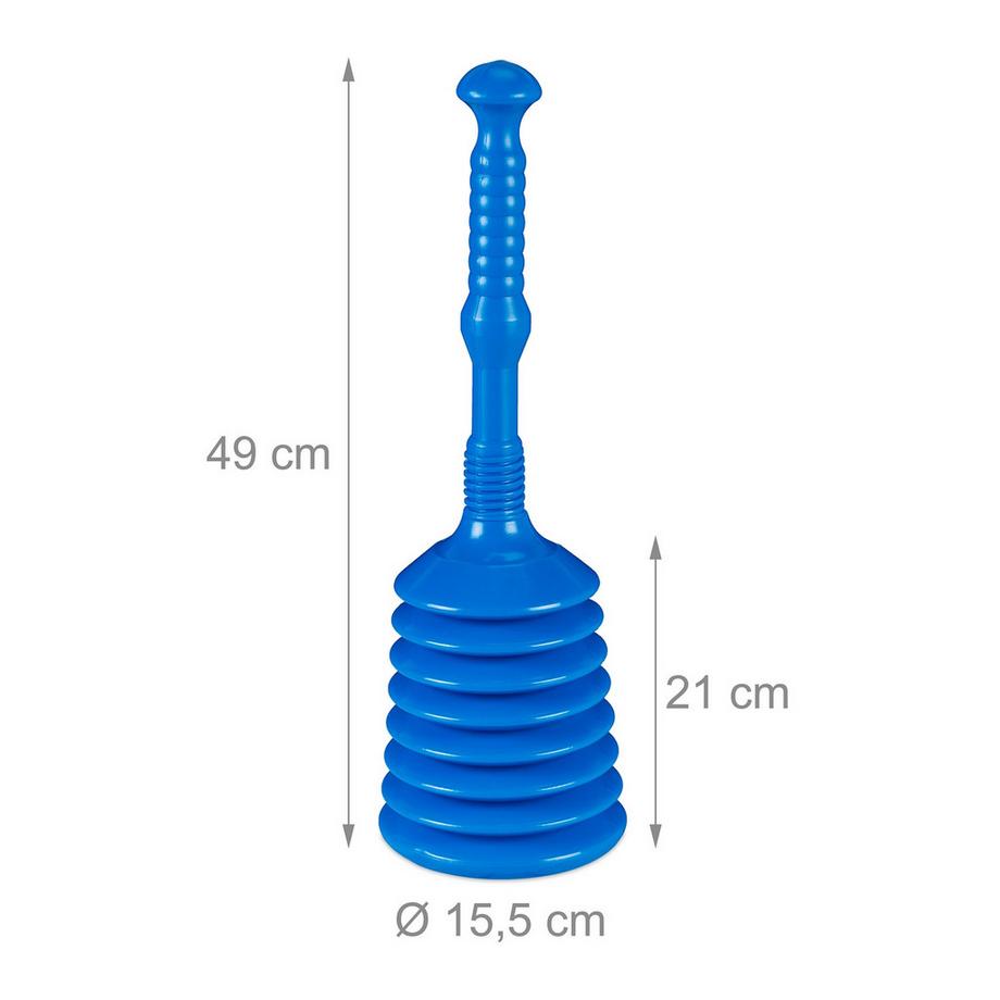B2X  Kolben mit großer Saugglocke 