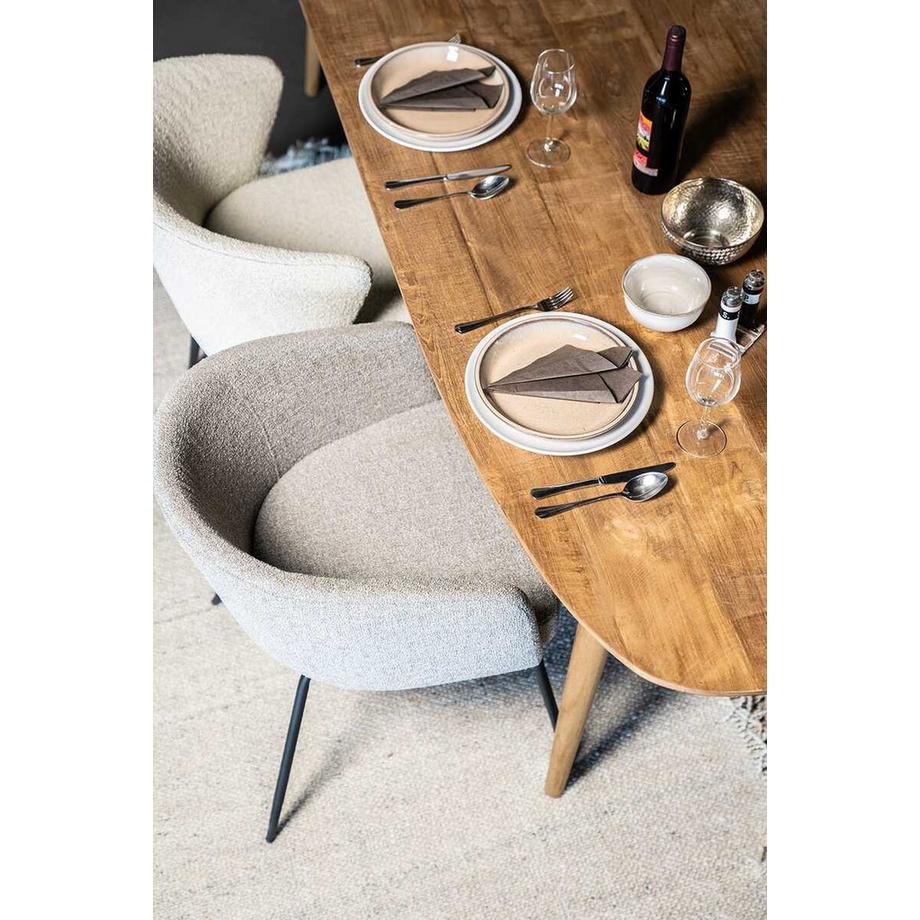 mutoni Table de salle à manger Tabassum 260x100  