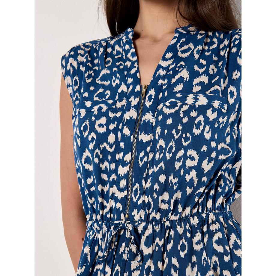 APRICOT Midi-Kleid Animal-Print  