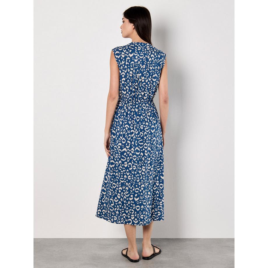 APRICOT Midi-Kleid Animal-Print  
