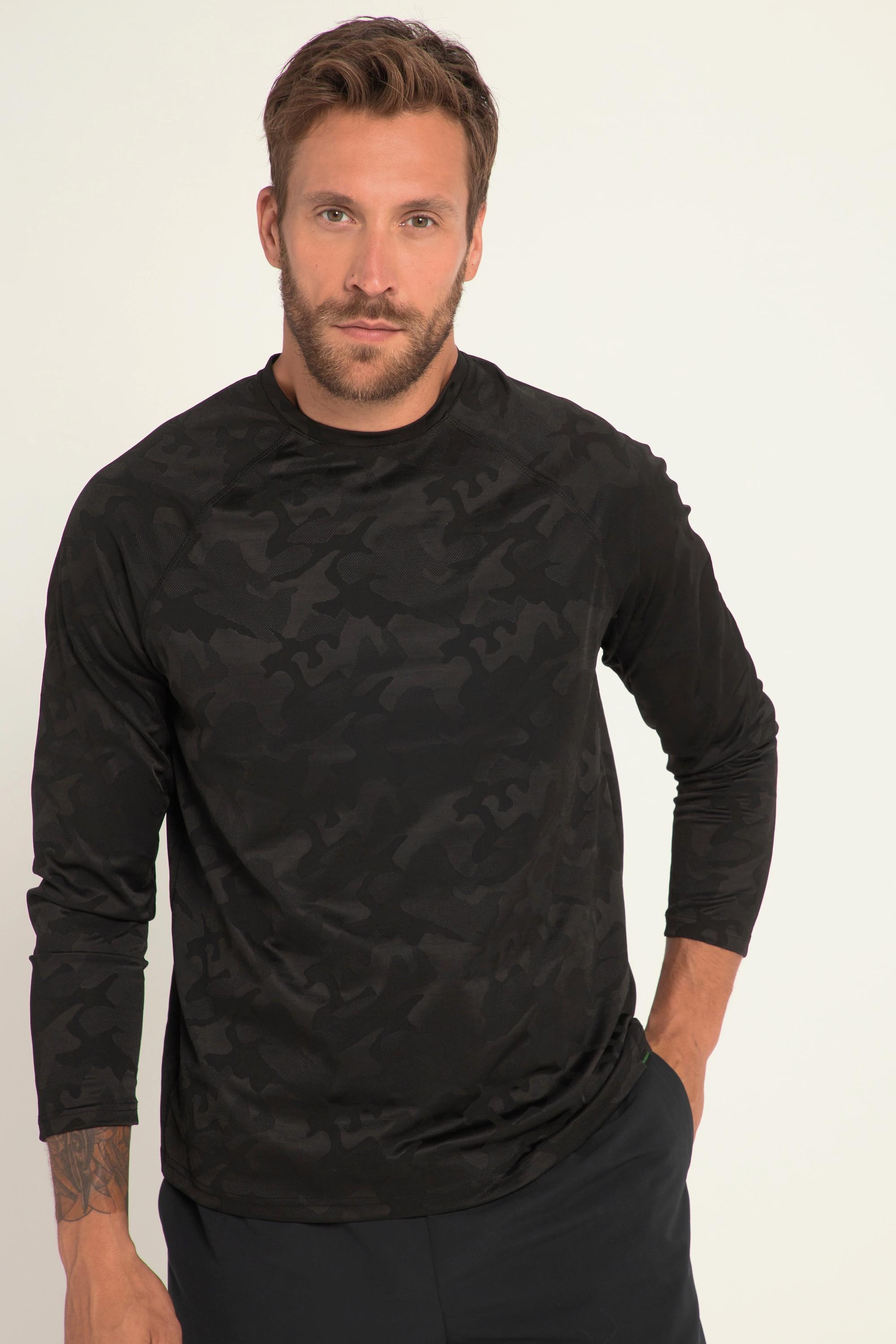 JP1880  Longsleeve, Fitness, Camouflage, Langarm 