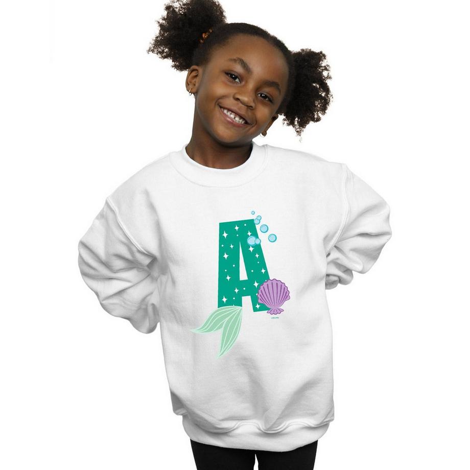 Disney  Alphabet A Is For Ariel Sweatshirt 