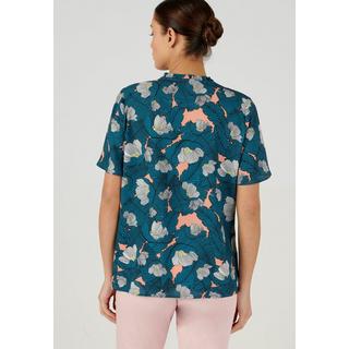 Damart  Bluse aus strukturiertem Crêpe-Stretch. 