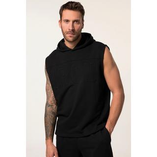 JP1880  Maglia per il fitness con taglio smanicato, taglio speciale per l'addome, cappuccio e QuickDry, fino alla tg. 7XL 