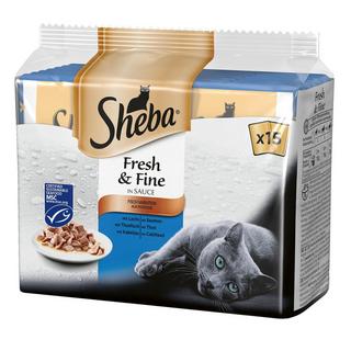SHEBA  Fresh&Fine poisson 15x50g 