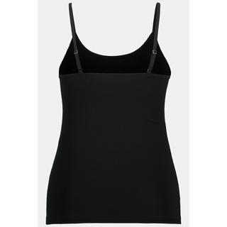 Ulla Popken Canottiera Spalline Sottili Slim Fit Cotone Biologico  