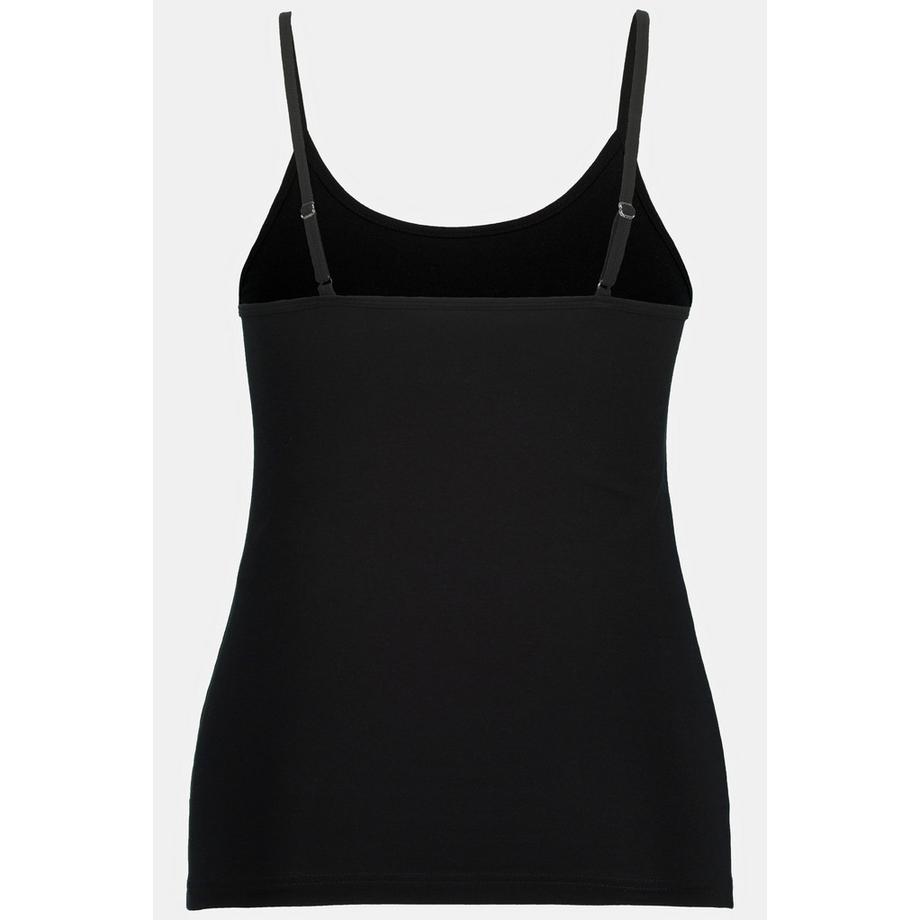 Ulla Popken Spaghettiträger Slim Biobaumwolle Top  