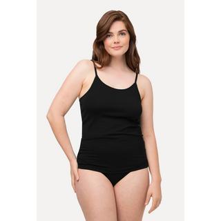 Ulla Popken Canottiera Spalline Sottili Slim Fit Cotone Biologico  