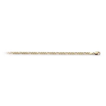 Armband Figaro Gelbgold 750, 2.9mm, 19cm