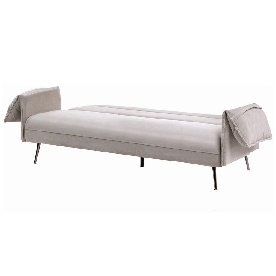 Beliani Canapé-lit en Tissu Rétro VAYLA  