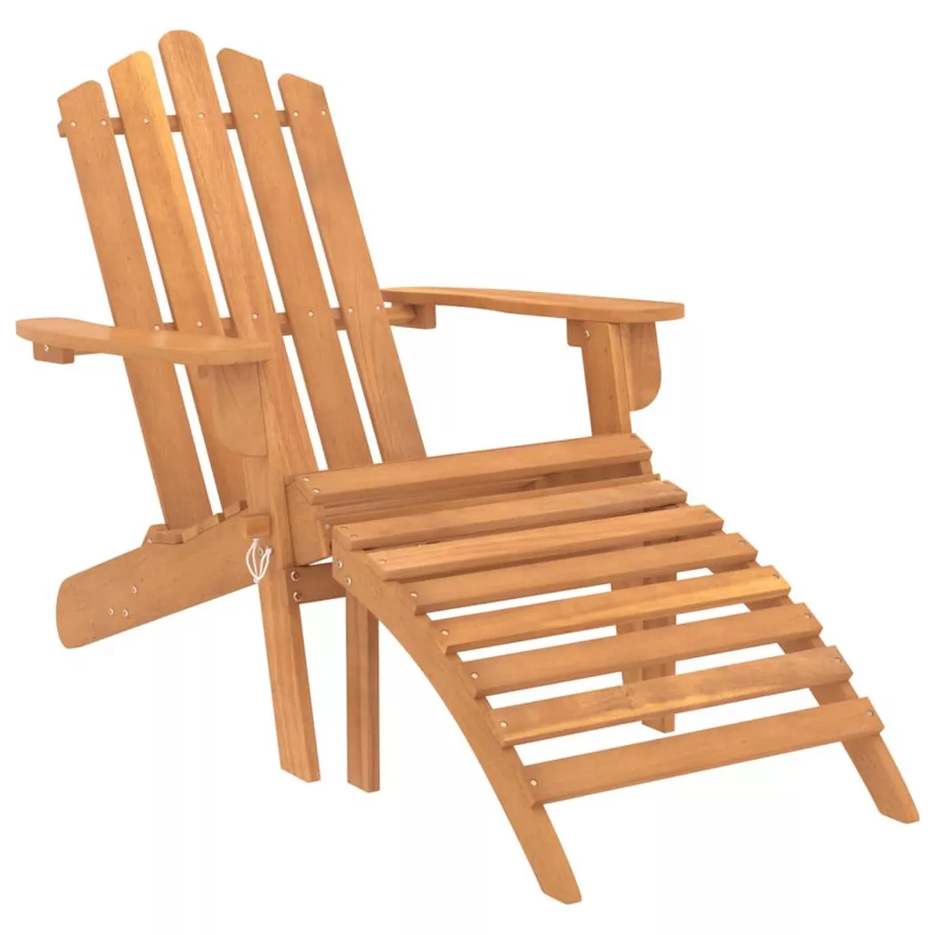 VidaXL - Gartenstuhl akazienholz, One Size, Braun