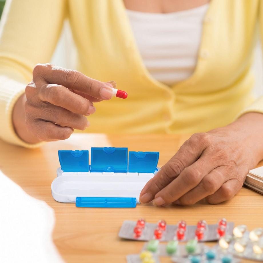 Northix Set di 3 scatole portapillole tascabili  